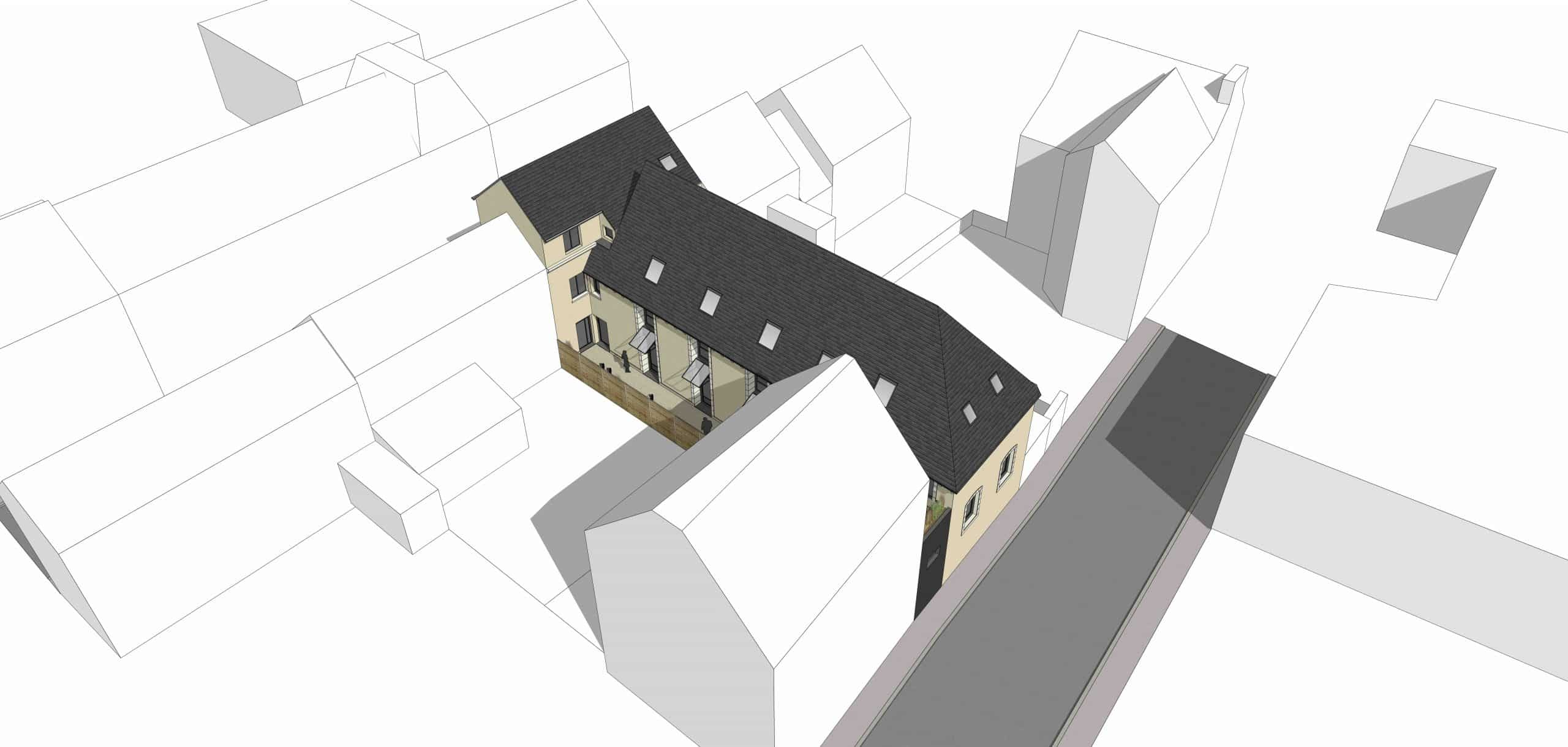 Plan Arcitectural 3d Maison St François