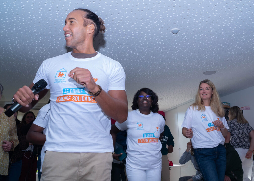 Laurent Maistret danse pour l'Heure Solidaire