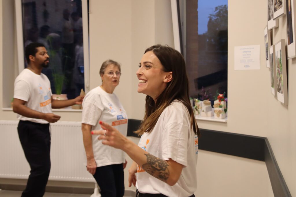 Inès Vandamme fait danser l’Heure Solidaire !